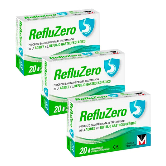 Refluzero Triplo Acidité et Reflux 3 x 20 comprimés