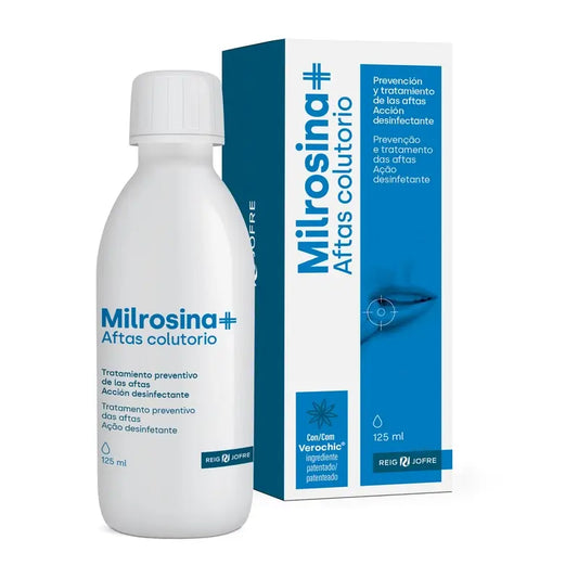 Milrosina+ Aftas Bain de bouche, 125 ml