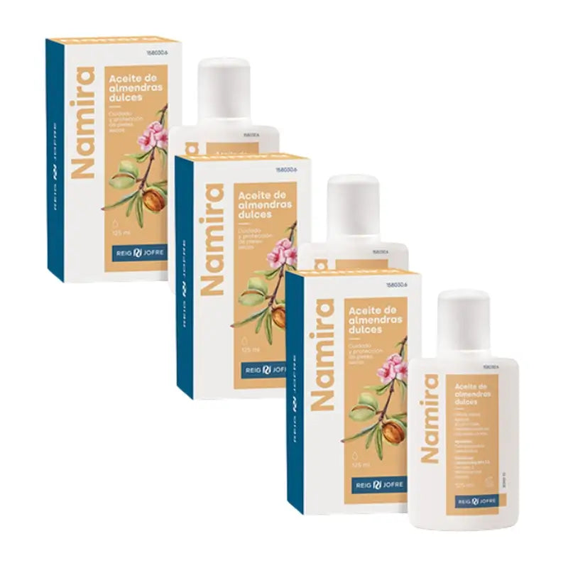 Reig Jofre Triplo Huile d'Amande 3 x 125 ml
