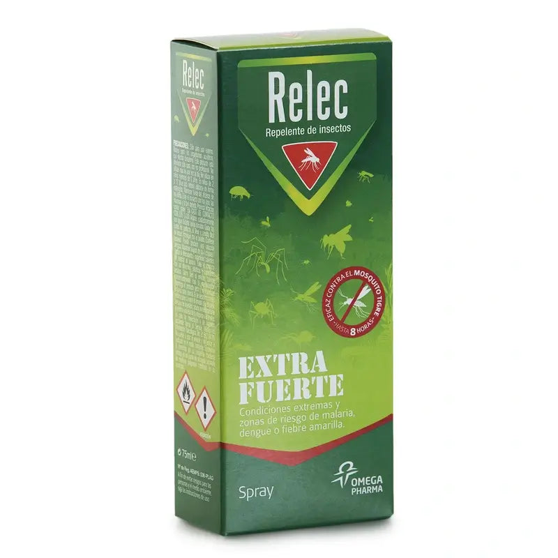 Spray anti-moustiques extra fort Relec, 75ml