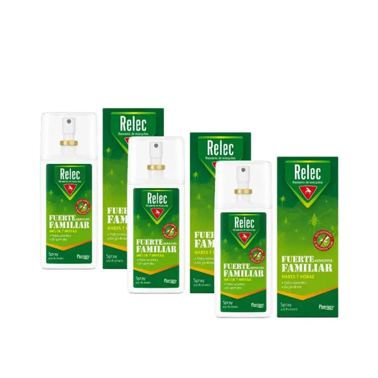 Relec Fuerte Triplo Sensitive Spray, 3 x 75 ml