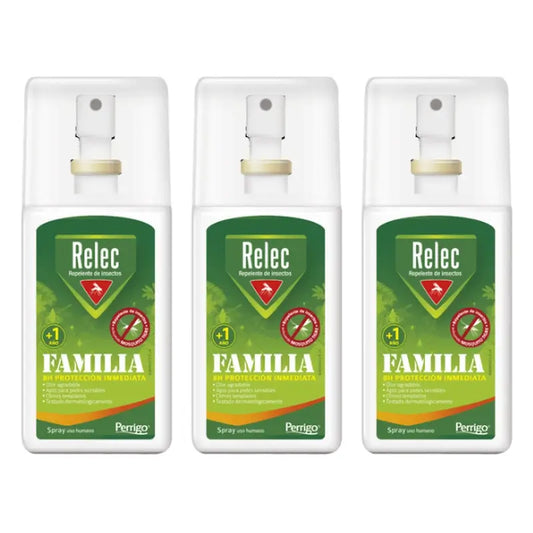 Relec Fuerte Triplo Sensitive Spray, 3 x 100 ml
