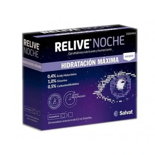Gel ophtalmique de nuit, 1 unité