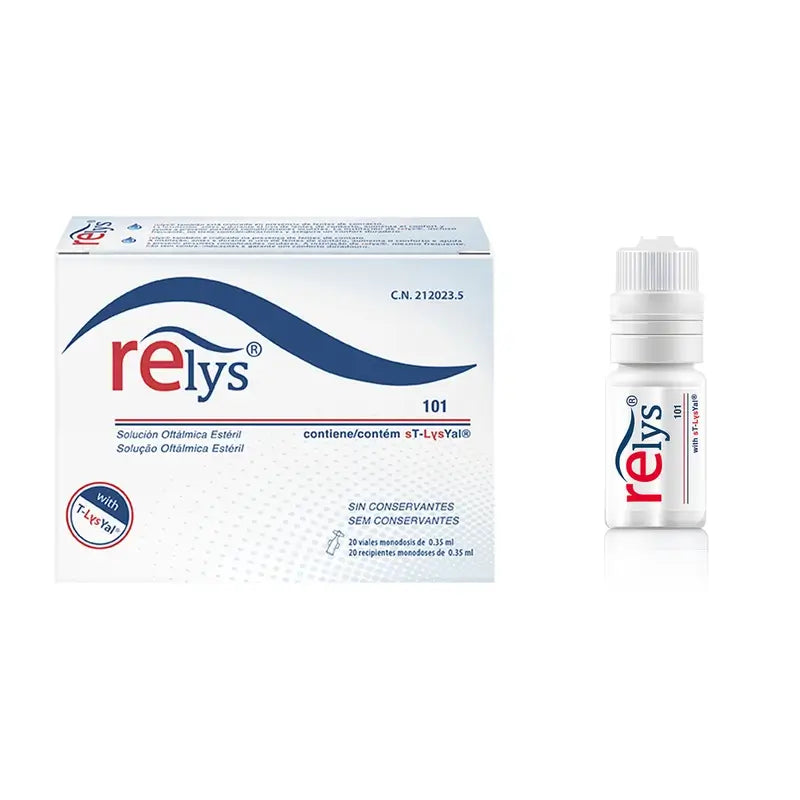 Relys Solution ophtalmique unidose, 20 x 0,35 ml