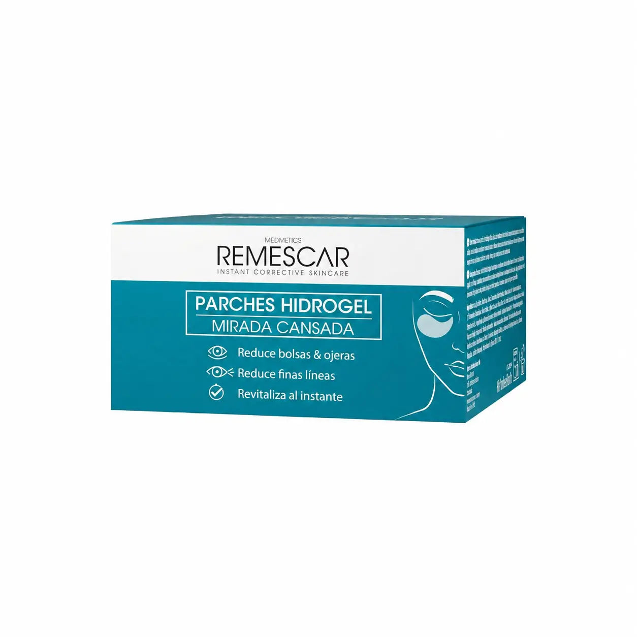 Remescar Patchs hydrogel pour les yeux fatigués, 60 pièces