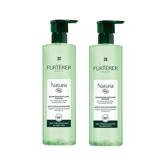 Rene Furterer Naturia Shampooing équilibrant extra doux, 2X400 Ml