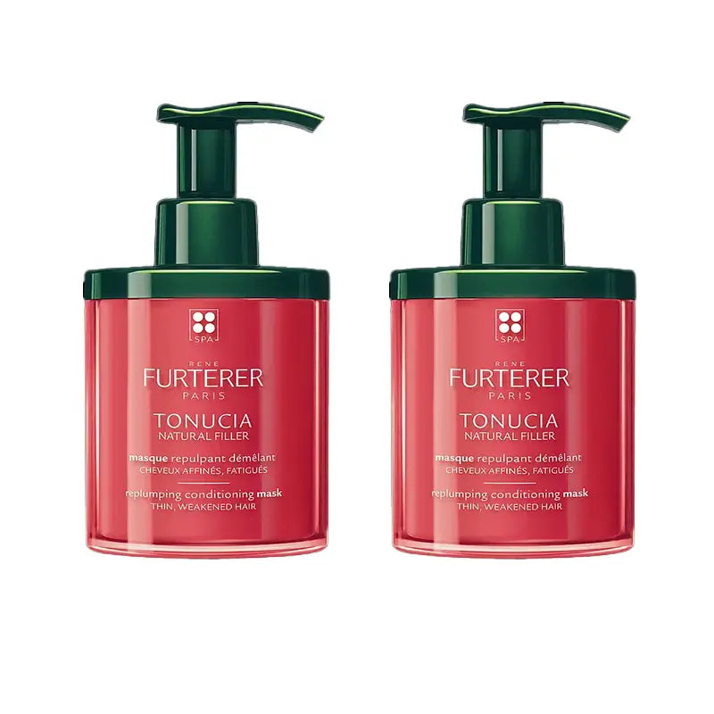 Rene Furterer Tonucia Natural Filler Tonic Masque remodelant les tons, 2X200 Ml