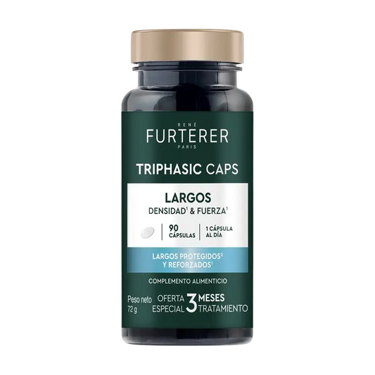 Rene Furterer Triphasic Long Hair, Density & Strength , 90 gélules