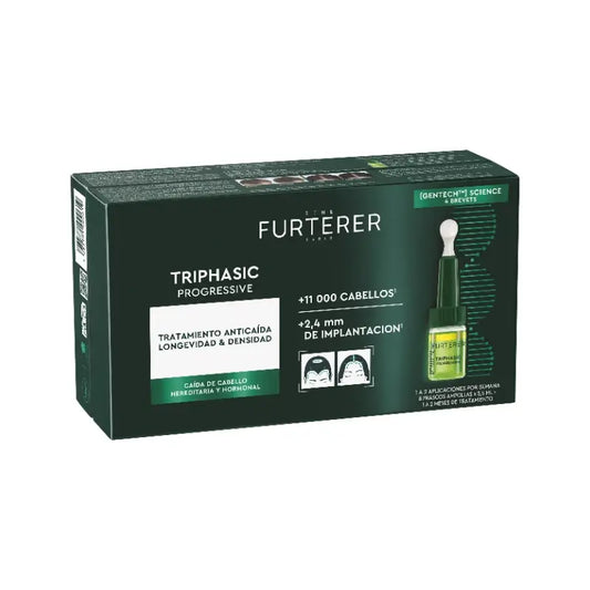René Furterer Triphasic Progressive Hair Loss Pack 5 ml x 8 Flacons