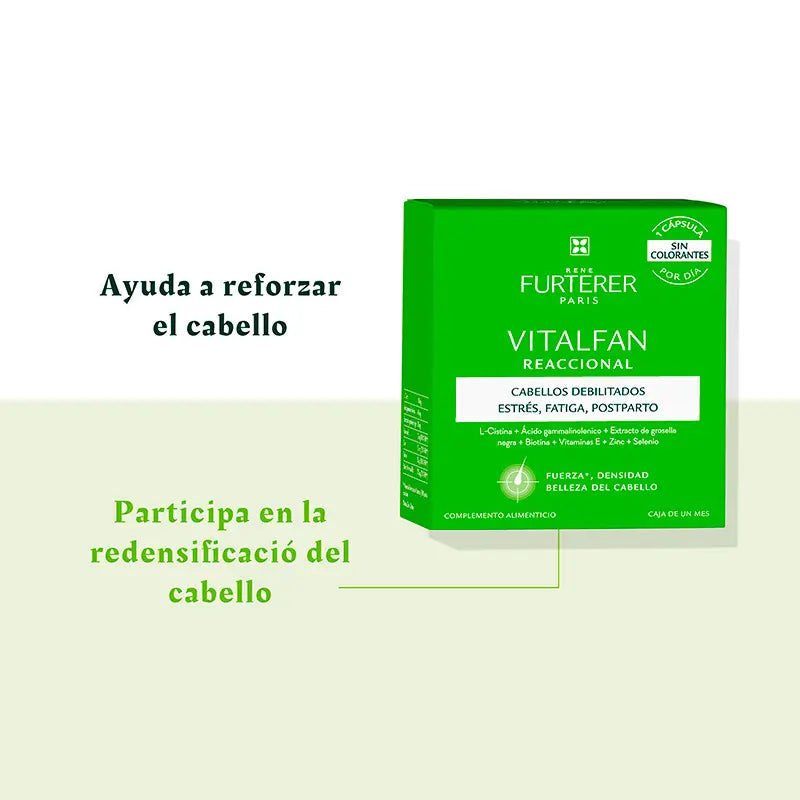 Rene Furterer Vitalfan Chute de cheveux réactionnelle 30 gélules