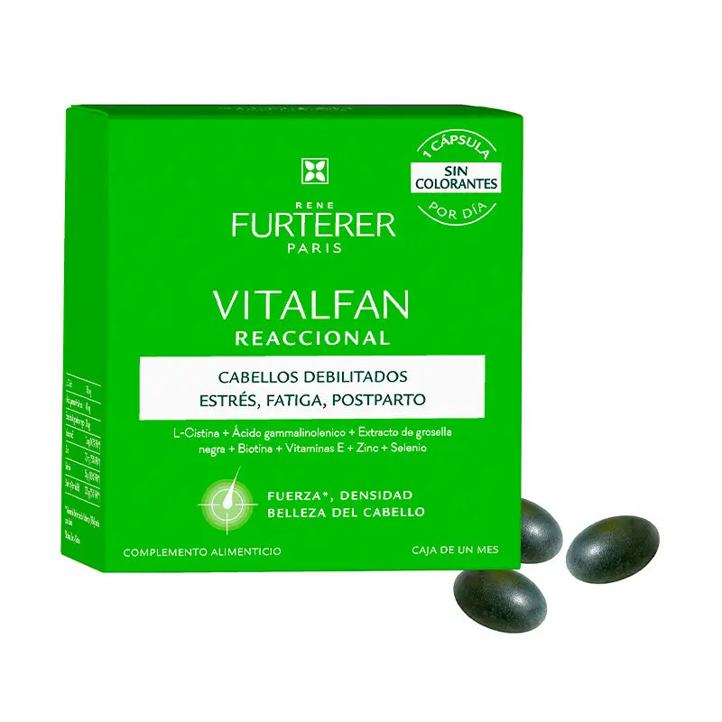 Rene Furterer Vitalfan Reactional Hair Loss 30 capsules