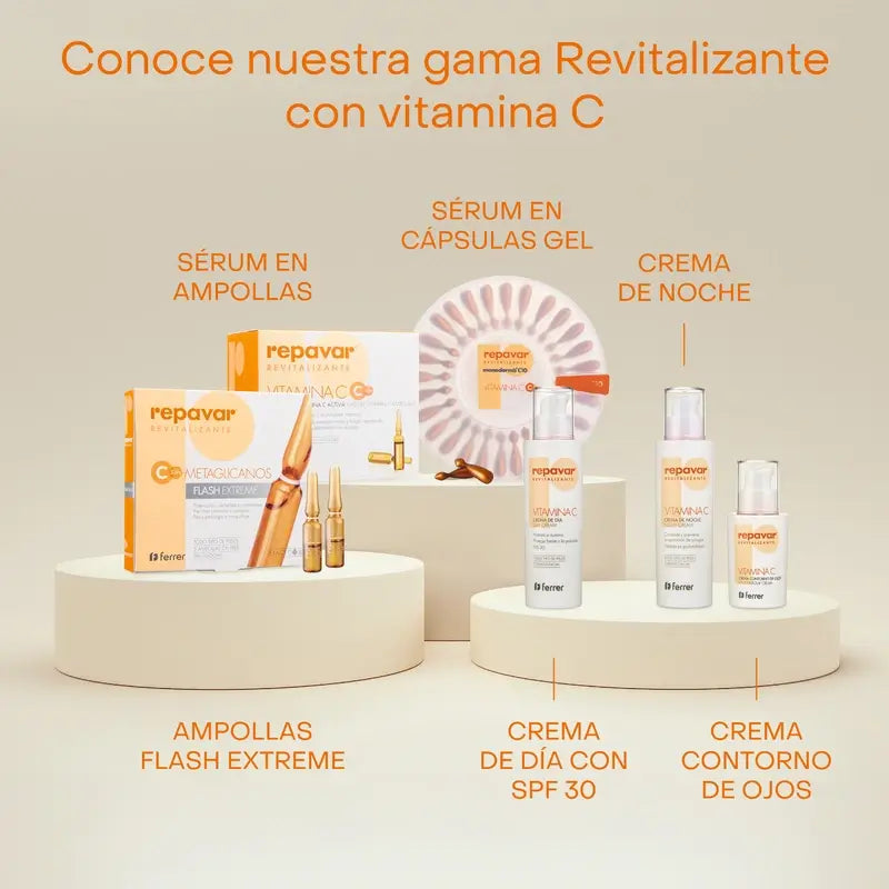Repavar Revitalisant Monoderma C10 28 gélules