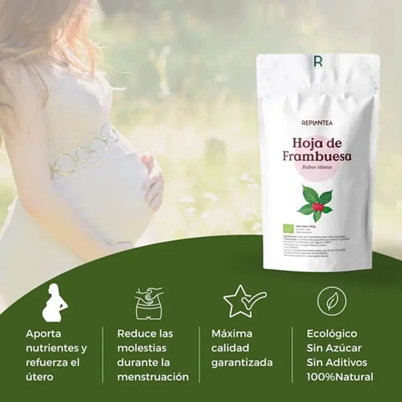 Replantea Feuille de Framboisier Bio, 100g