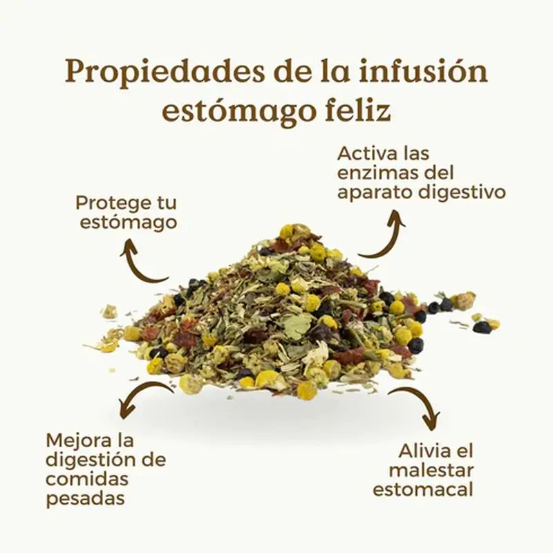 Replantea Infusion pour un estomac heureux Bio, 100 g