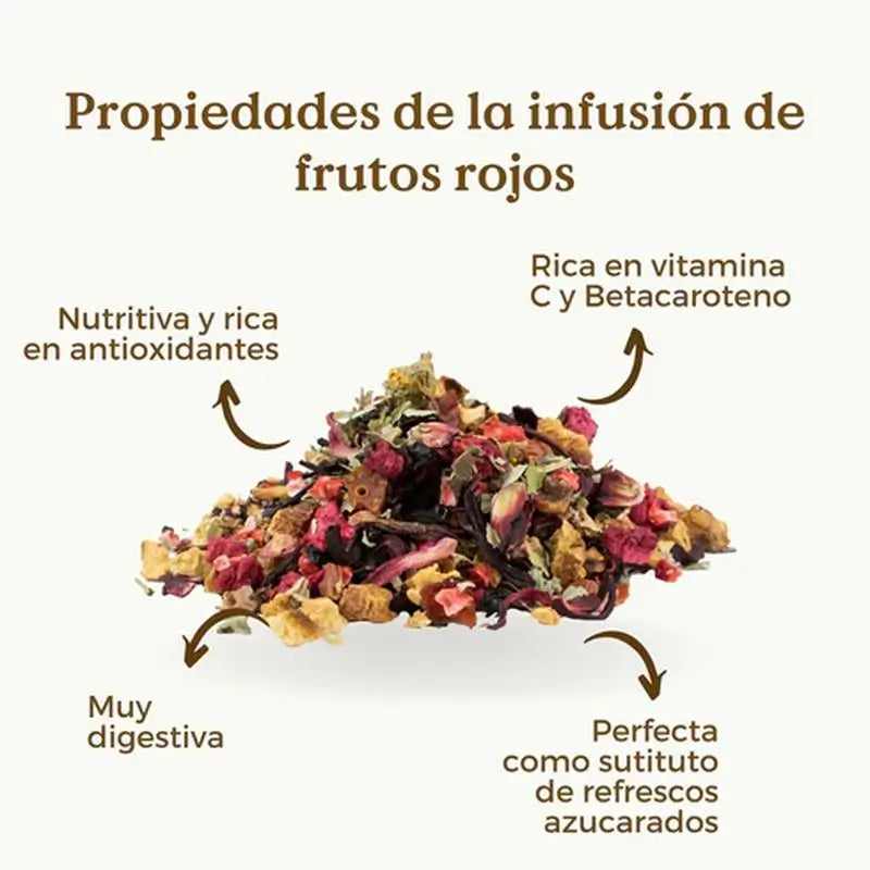 Replantea Infusion de fruits rouges bio, 100 g