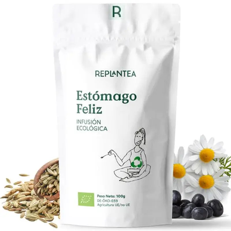 Replantea Digestive Teas Pack With Filter, 3 unités