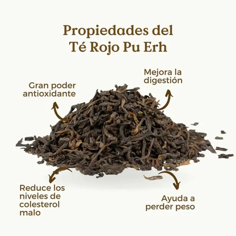 Replantea Thé rouge Pu Erh biologique, 100 g