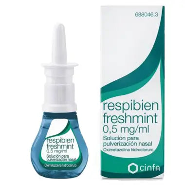 Respibien Freshmint 0.5 mg/ml Nasal Spray Solution 15 ml