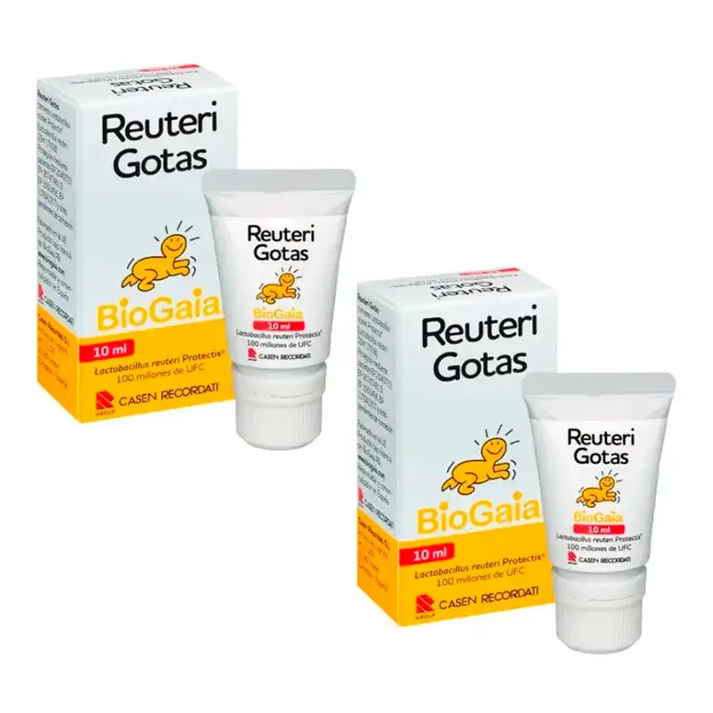 Reuteri Drops, paquet de 2 x 10 ml
