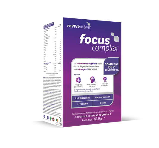 Revive Active Focus Complex, 60 gélules et perles