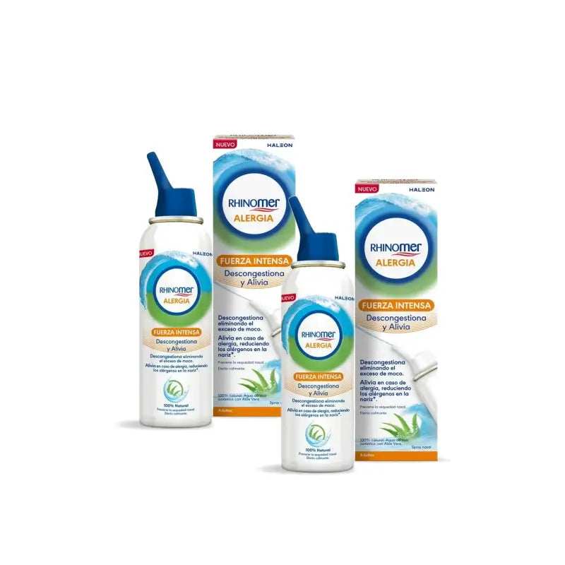 Rhinomer Spray nasal anti-allergique, 100 ml, lot de 2