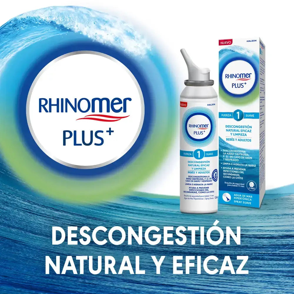 Rhinomer Plus+ F1 nourrissons et adultes, 125 ml