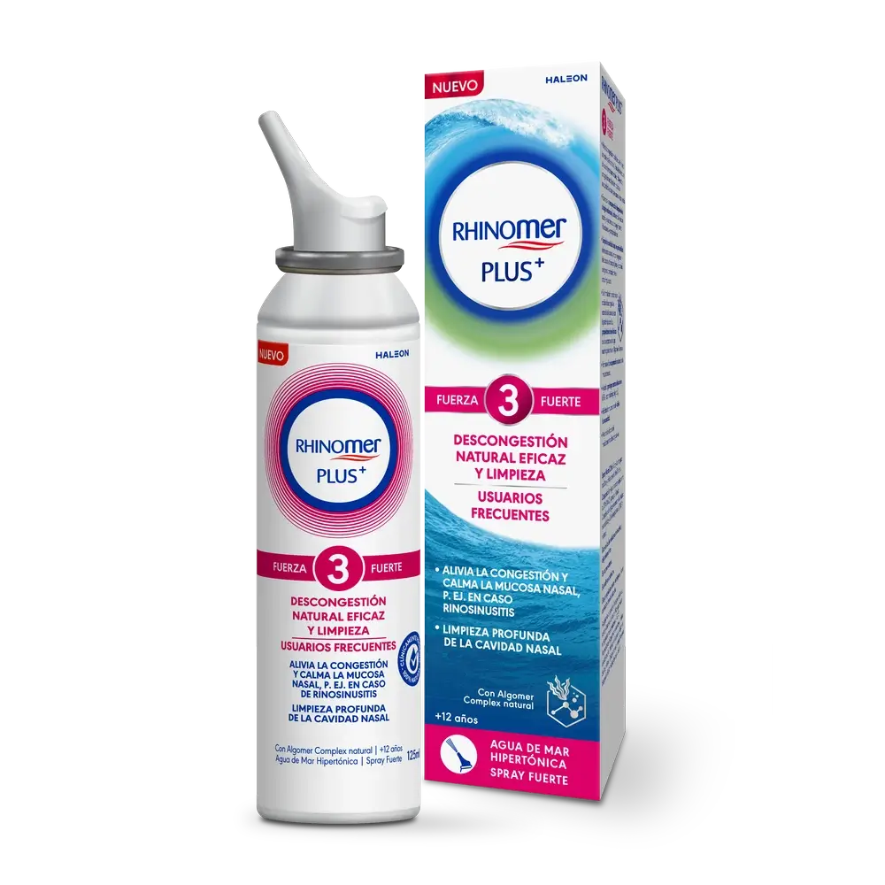 Rhinomer Plus+ F3 Utilisateurs fréquents, 125 ml