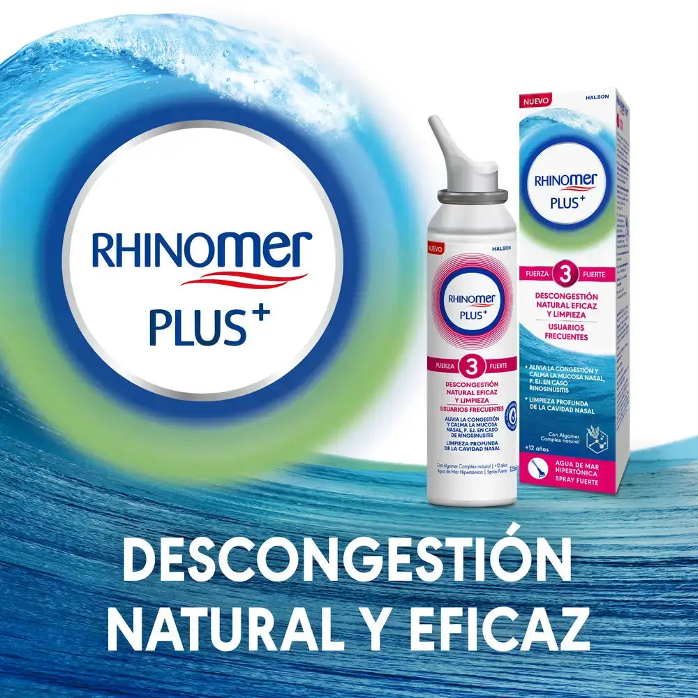 Rhinomer Plus+ F3 Utilisateurs fréquents, 125 ml