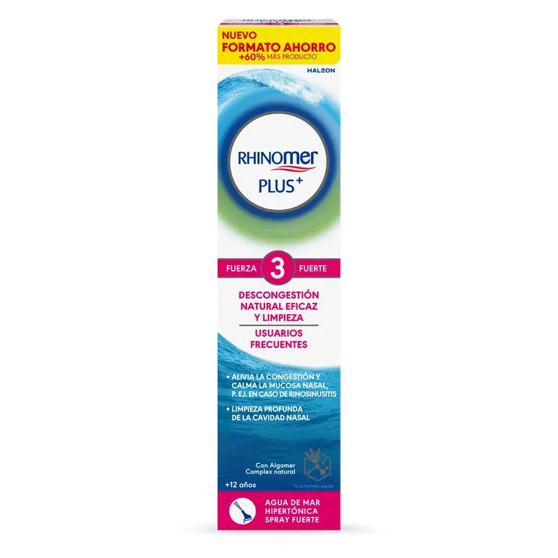 Rhinomer Plus+ F3 Frequent Users Economy Format, 200 ml