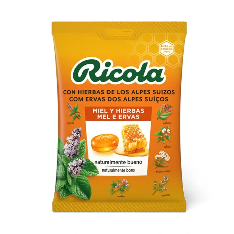 Ricola Miel & Herbes en sachet, 70 gr