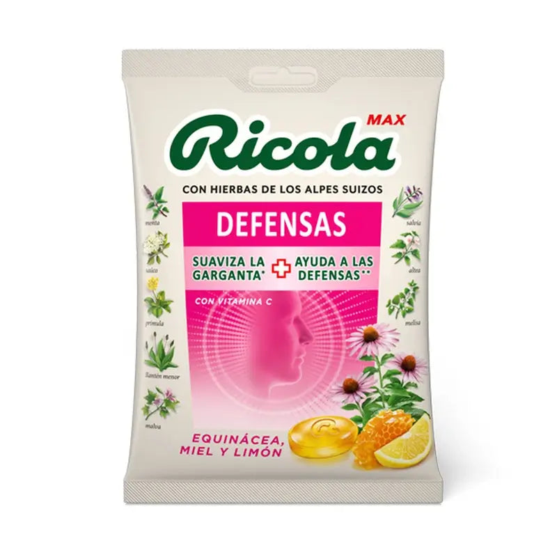 Ricola Max Bag Equinac Miel Citron , 70 gr