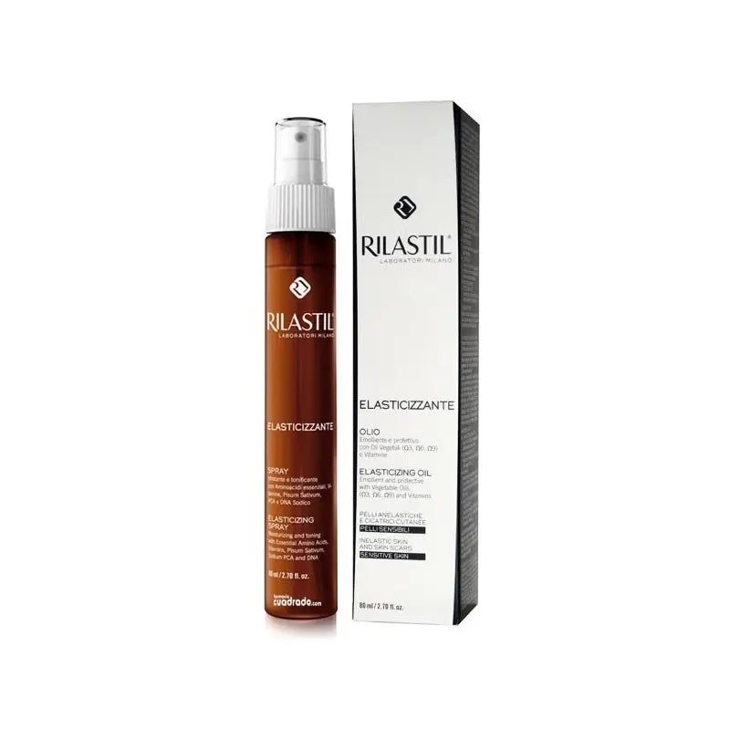 Rilastil Huile corporelle élasticité et vergetures 80 ml