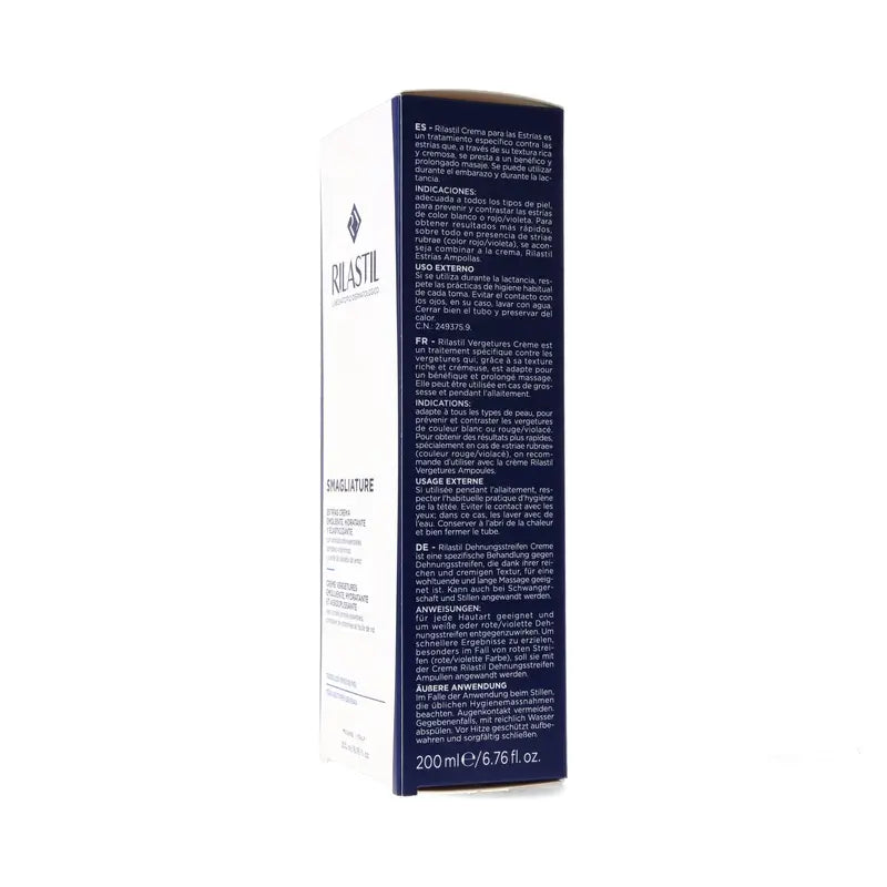 Rilastil Smagliature Crème anti-vergetures 200 ml