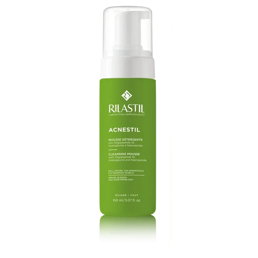Rilastil Acnestil Mousse nettoyante séborégulatrice 150 Ml