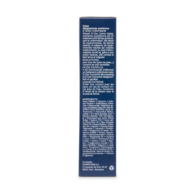 Rilastil D-Clar Crème dépigmentante 40 ml