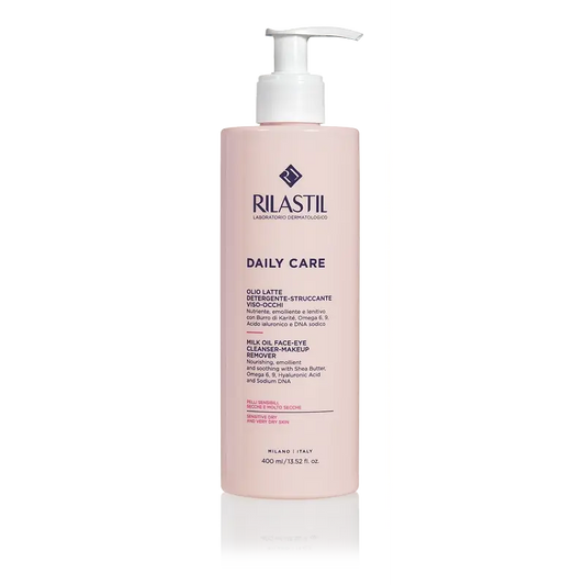 Rilastil Daily Care Oleo Nourishing Face Cleansing Milk, 400 ml