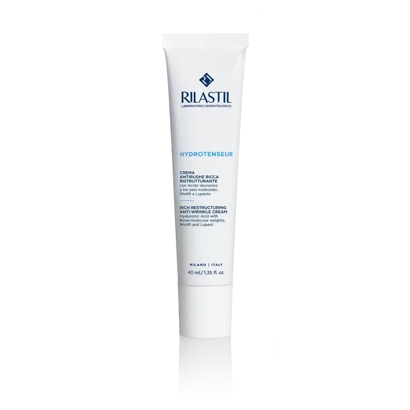 Rilastil Hydrotenseur Crème riche restructurante et anti-rides, 40 ml