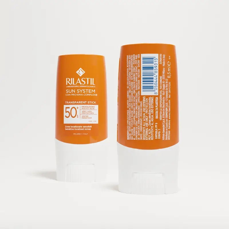 Rilastil Sun System SPF 50+ Stick Transparent, 8.5 gr