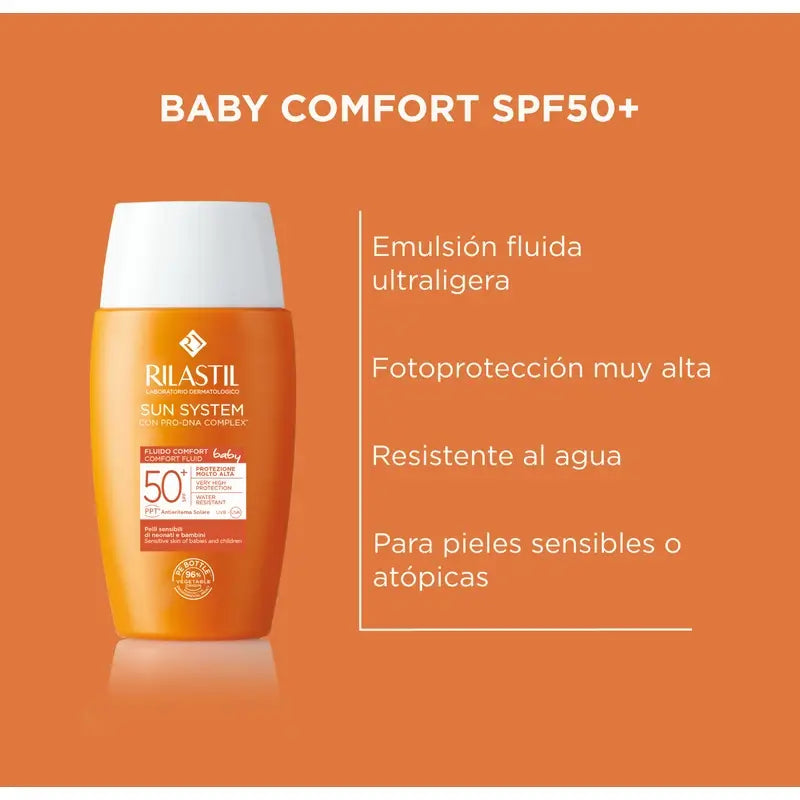 Rilastil Sun System SPF 50+ Baby Comfort, 50 ml