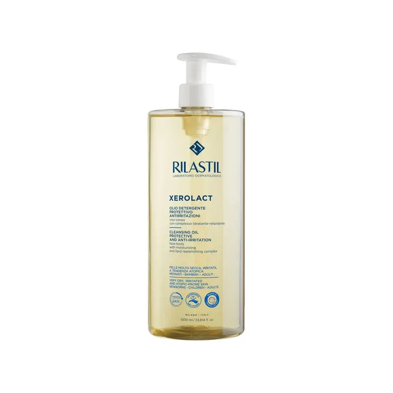 Rilastil Xerolact Huile de Douche , 1000 ml