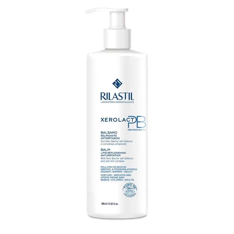 Rilastil Xerolact Baume hydratant et anti-irritation 400 ml