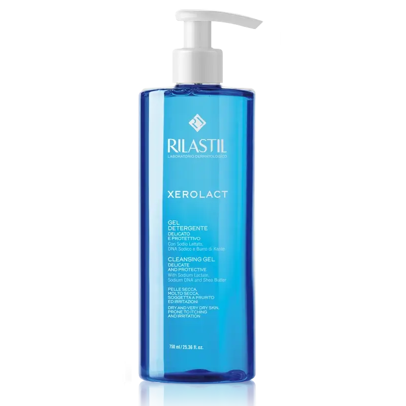 Rilastil Xerolact Gel nettoyant réparateur 750 ml
