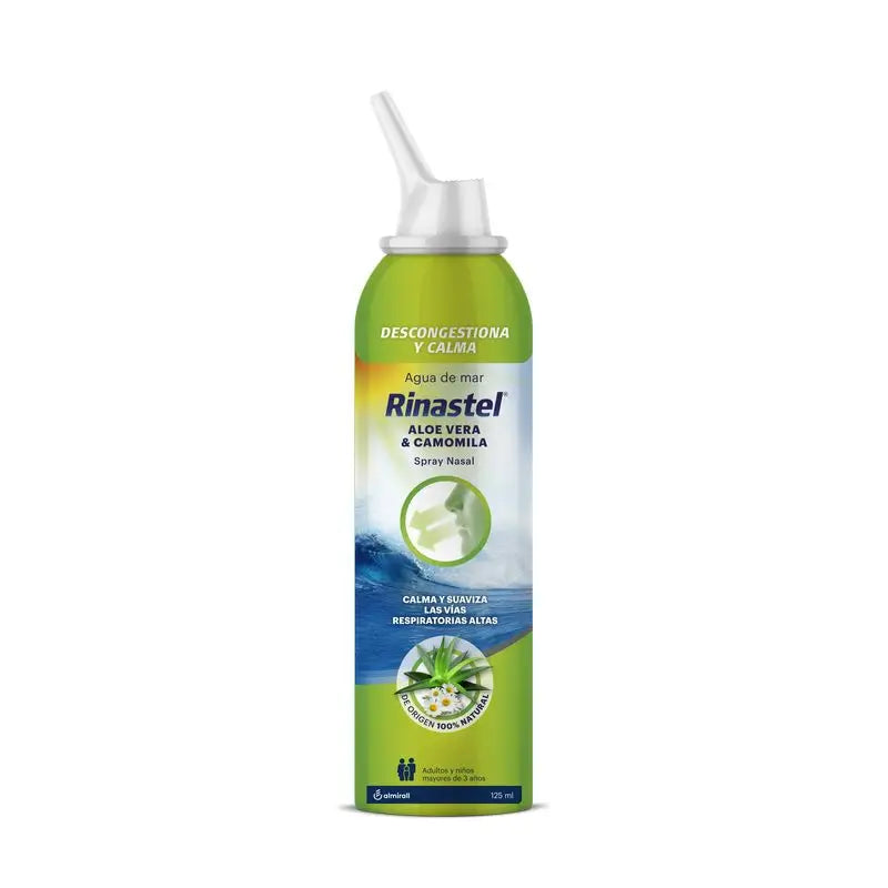 Rinastel Spray nasal à l'aloès et à la camomille, 125 ml