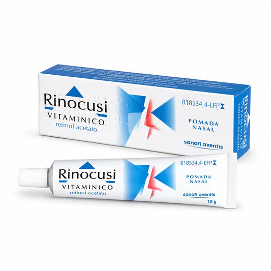 Rinocusi Vitamínico 12500 ui/g Pommade nasale 10 gr