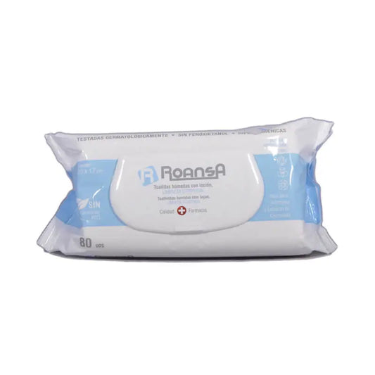 Roansa Personal Hygiene Wipes 80 units