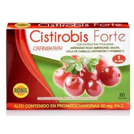 Robis Cistirobis Forte 20 Capsules