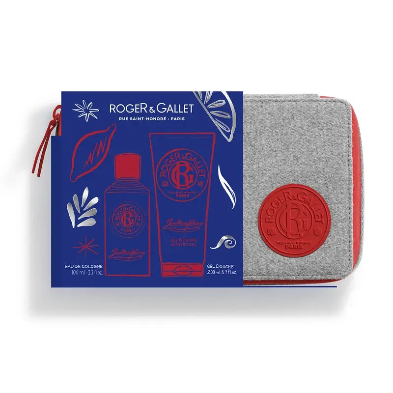 Roger & Gallet Jean Marie Farina Toiletry Box Eau De Cologne + Gel douche, 300 ml