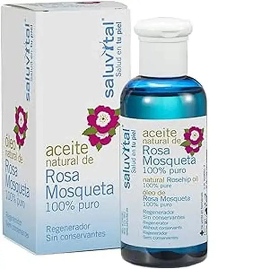 Saluvital 100% Pure Huile de Rose Musquée 100 Ml