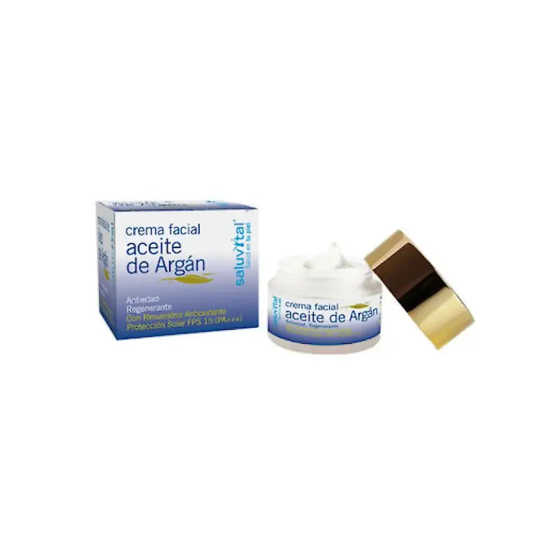 Saluvital Huile d'Argan Crème Visage 50Ml