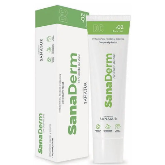 Sanasur Sanaderm avec oxyde de zinc, 75 ml